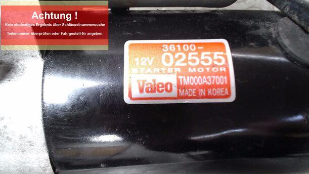 Foto: ANLASSER eines Hyundai Getz 1.1 Style