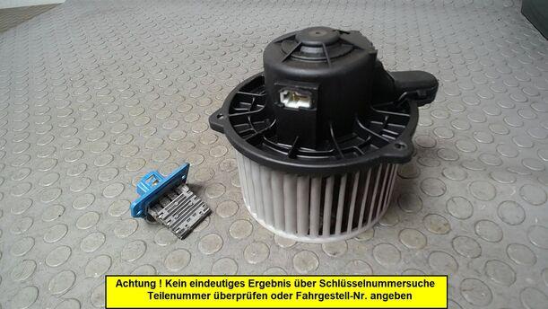 Foto: HEIZUNGSGEBLÄSE eines Hyundai Getz 1.1 Style