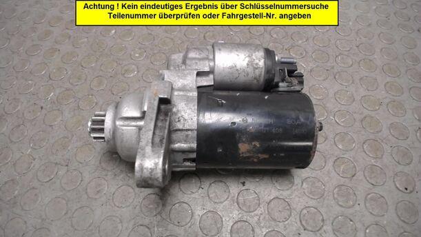 Foto: ANLASSER / STARTER BOSCH eines VW Golf Plus 2.0 FSI Style