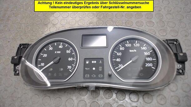 Foto: TACHOEINHEIT eines Dacia Sandero 1.2 16V Style