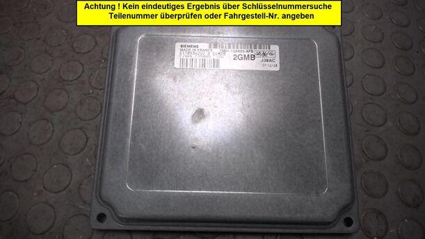 Foto: STEUERGERÄT EINSPRITZUNG / MOTORSTEUERGERÄT eines Ford C-MAX 1.6 Style