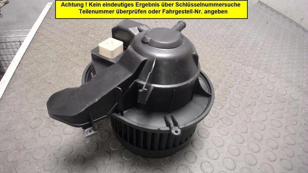 Foto: HEIZUNGSGEBLÄSE eines Volvo S60 2.4 Style
