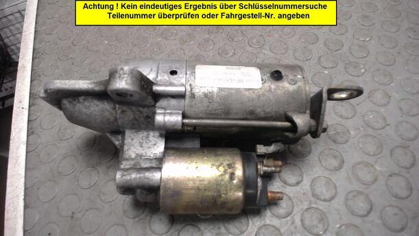 Foto: ANLASSER / STARTER ( SCHALTGETRIEBE ) eines Ford Mondeo 1.8 Turnier Style