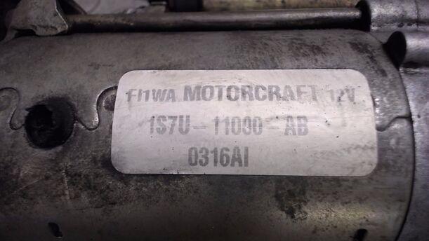 Foto: ANLASSER / STARTER ( SCHALTGETRIEBE ) eines Ford Mondeo 1.8 Turnier Style