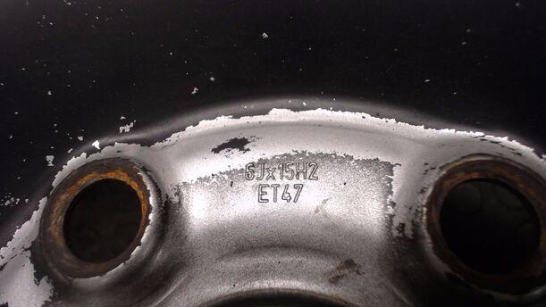 Foto: STAHLFELGE 6X15 ET47 eines VW Golf 1.4 Style