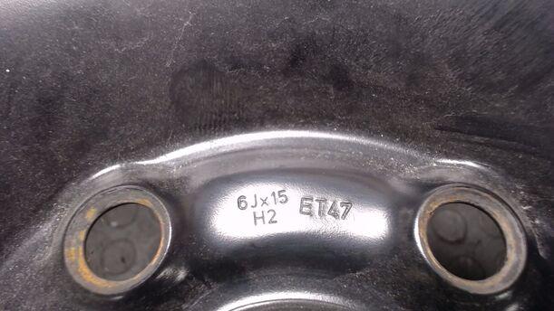 Foto: STAHLFELGE 6X15 ET47 eines VW Golf 1.4 Style