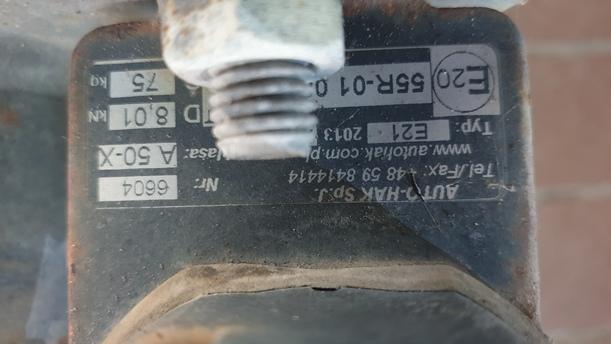 Foto: ANHÄNGERZUGVORRICHTUNG eines Opel Astra 1.6 Style