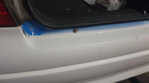 Foto: STOSSFÄNGER / STOSSSTANGE HINTEN eines Opel Astra 1.6 Style