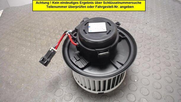 Foto: HEIZUNGSGEBLÄSE eines Renault Laguna Grandtour 2.0 dCi Style