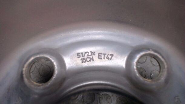 Foto: STAHLFELGE 5,5X15 ET 47 eines Kia Ceed 1.6 CRDi SW Style