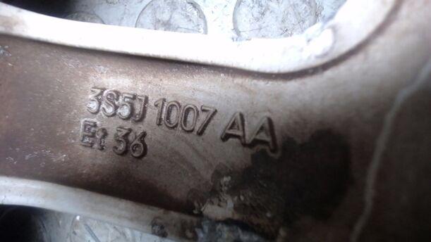 Foto: ALUFELGE 5X14 ET36 eines Ford Ka Style