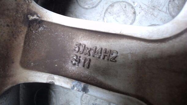 Foto: ALUFELGE 5X14 ET36 eines Ford Ka Style