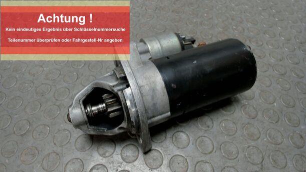 Foto: ANLASSER / STARTER eines BMW 316i Style