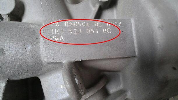 Foto: LENKGETRIEBE ELEKTRISCH eines VW Golf 1.9 TDI Style