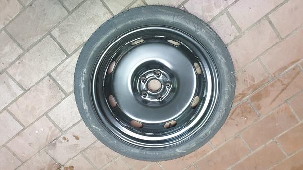 Foto: NOTRAD 3,5 X18 ET25,5 eines VW Golf Plus 1.6 FSI Style