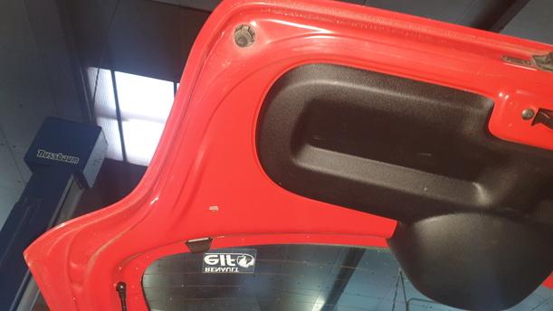 Foto: HECKKLAPPE/ HECKDECKEL eines Renault Twingo 1.2 L
