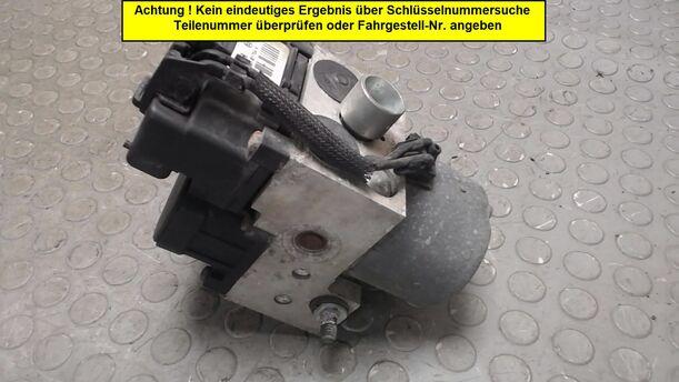 Foto: HAUPTBREMSAGGREGAT ABS eines Opel Meriva 1.6 L
