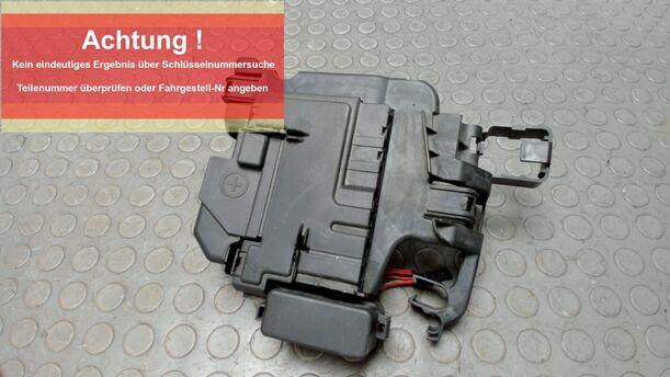 Foto: SICHERUNGSKASTEN BATTERIE eines Skoda Fabia 1.2 HTP Combi L