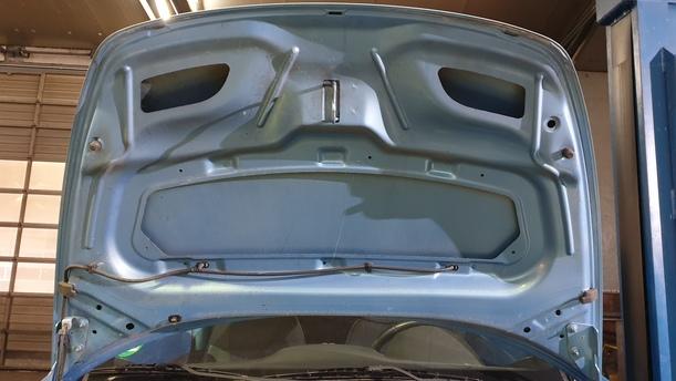 Foto: MOTORHAUBE eines Citroen C3 Pluriel 1.4 L
