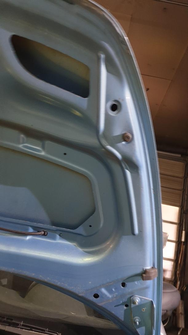 Foto: MOTORHAUBE eines Citroen C3 Pluriel 1.4 L
