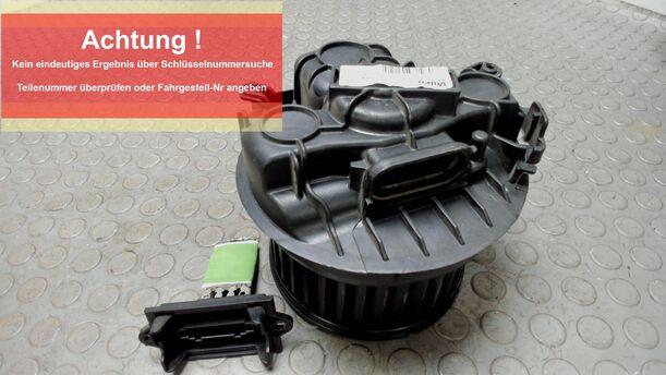 Foto: HEIZUNGSGEBLÄSE eines Citroen C3 Pluriel 1.4 L