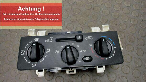 Foto: HEIZUNGSBETÄTIGUNG eines Citroen C3 Pluriel 1.4 L
