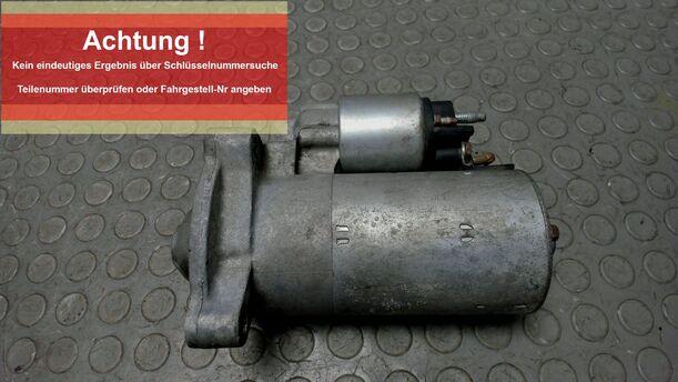 Foto: ANLASSER / STARTER eines Citroen C3 Pluriel 1.4 L