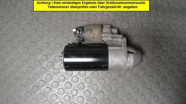 Foto: ANLASSER ( BOSCH ) eines Mercedes-Benz A 200 CDI L