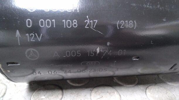 Foto: ANLASSER ( BOSCH ) eines Mercedes-Benz A 200 CDI L