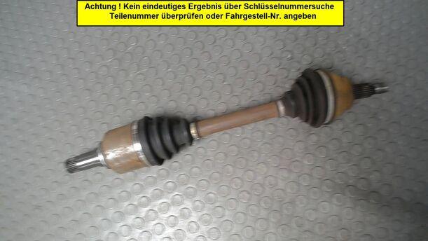 Foto: ANTRIEBSWELLE LINKS ( SCHALTGETRIEBE ) eines Mercedes-Benz A 200 CDI L