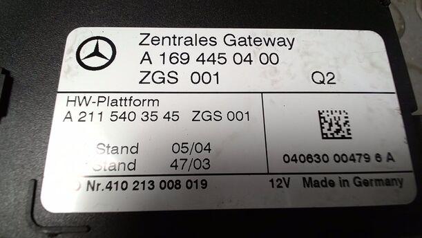 Foto: STEUERGERÄT GATEWAY eines Mercedes-Benz A 200 CDI L