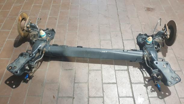 Foto: HINTERACHSE eines Citroen C3 Picasso VTi 120 L