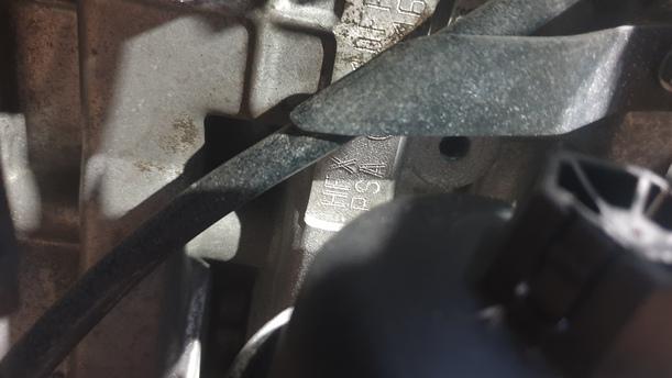 Foto: MOTOR ( HFX ) eines Peugeot 206+ 60 L