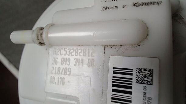 Foto: KRAFTSTOFFPUMPE eines Citroen C3 Picasso VTi 120 L