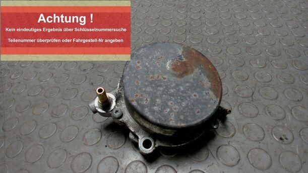 Foto: VAKUUMPUMPE / UNTERDRUCKPUMPE eines Opel Zafira 1.9 CDTI LX
