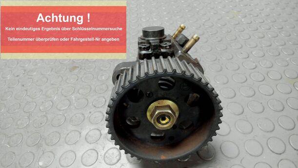 Foto: HOCHDRUCKPUMPE / DIESELEINSPRITZPUMPE eines Opel Zafira 1.9 CDTI LX
