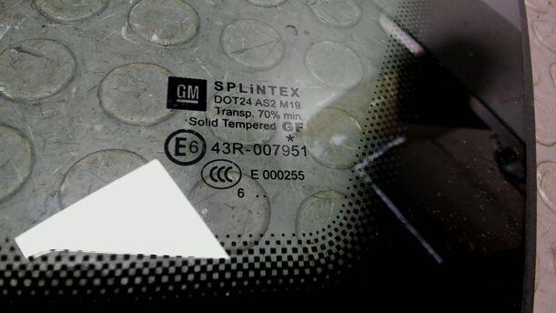 Foto: DREIECKSFENSTER / SEITENSCHEIBE VORNE LINKS eines Opel Zafira 1.9 CDTI LX