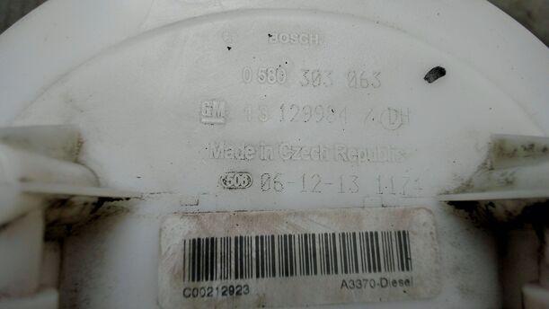 Foto: KRAFTSTOFFPUMPE eines Opel Zafira 1.9 CDTI Style