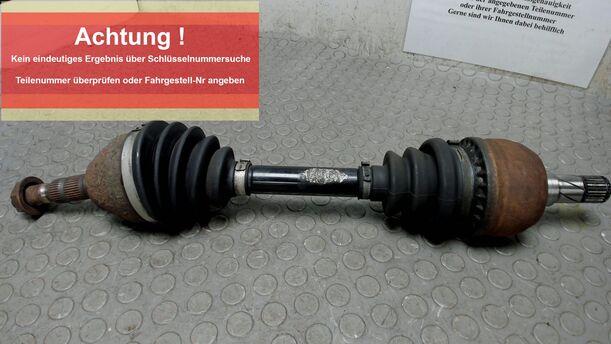 Foto: ANTRIEBSWELLE LINKS eines Opel Zafira 1.9 CDTI Style