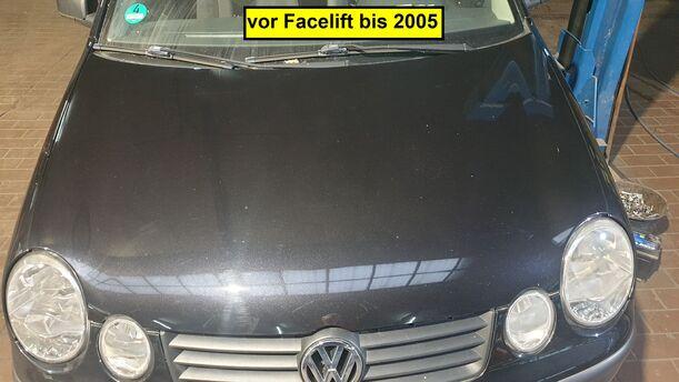 Foto: MOTORHAUBE ( VOR FACELIFT BIS 2005 ) eines VW Polo 1.2 LX