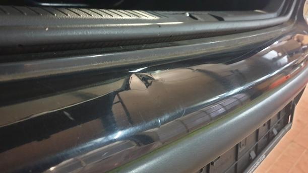 Foto: STOSSFÄNGER/ STOßSTANGE HINTEN eines VW Polo 1.2 LX