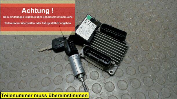 Foto: STEUERGERÄT EINSPRITZUNG / MOTORSTEUERGERÄT / ZÜNDSCHLOSS eines Opel Astra 1.6