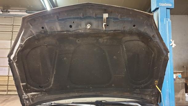 Foto: MOTORHAUBE eines Opel Vectra 1.9 CDTI Caravan