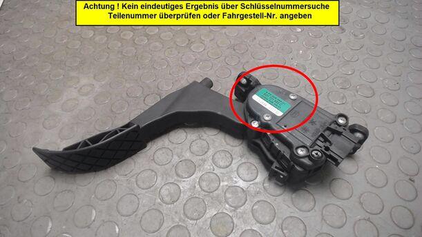 Foto: GASPEDAL eines Seat Ibiza 1.2 12V acenta