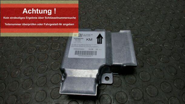 Foto: AIRBAGSTEUERGERÄT eines Opel Vectra 1.9 CDTI Caravan