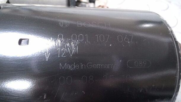 Foto: ANLASSER ( BOSCH ) eines Volvo V40 1.8