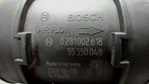 Foto: LUFTMASSENMESSER BOSCH eines Opel Vectra 1.9 CDTI Caravan SX