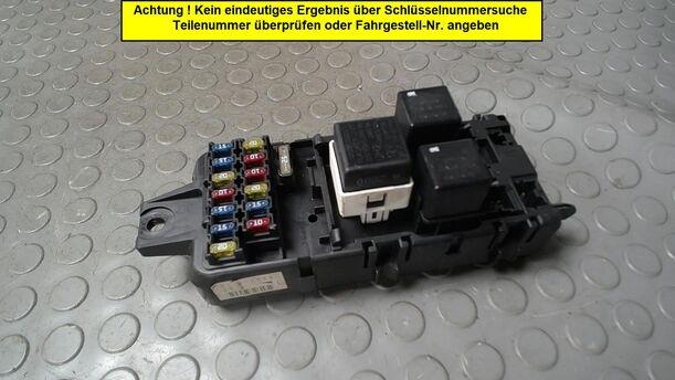 Foto: SICHERUNGSKASTEN eines Volvo V40 1.8 SX