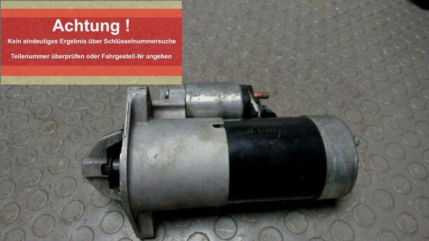 Foto: ANLASSER / STARTER eines Opel Vectra 1.9 CDTI Caravan SX