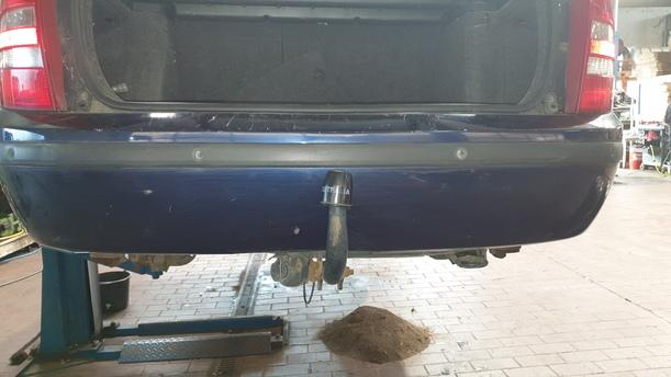 Foto: STOSSFÄNGER /STOSSSTANGE HINTEN eines Skoda Fabia 1.4 16V Combi